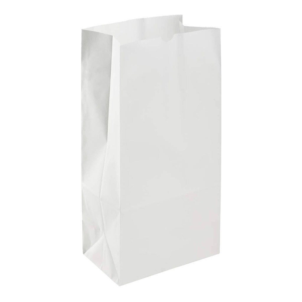 #8LB WHITE PAPER BAG (G-008W) (GOOD GUYS)