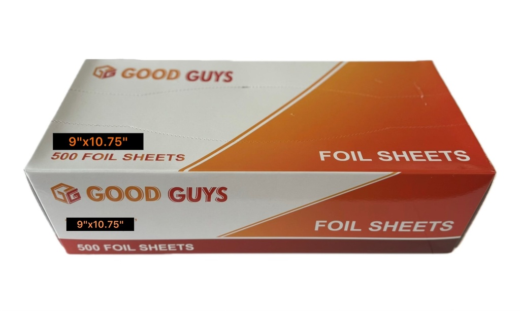 9"x10.75" FOIL SHEET (GAP12-9) (Good Guys)