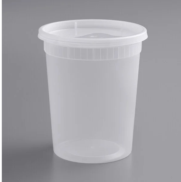 32oz Deli Container w/ Lid (S32 - GoodGuys) 