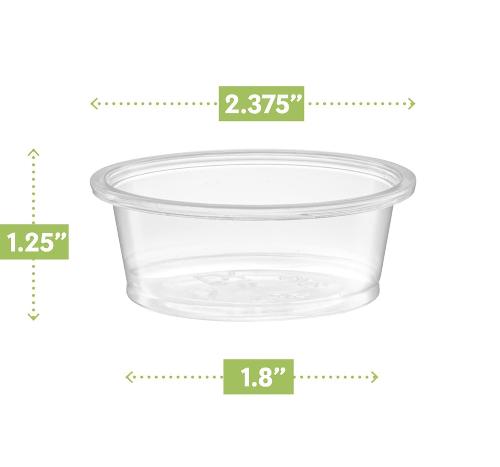 1.5 OZ PORTION CUP (WWG-1.5 GOOD GUYS)