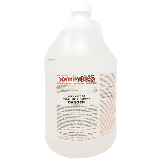 SANITIZER (Sani-10%) (91001) 